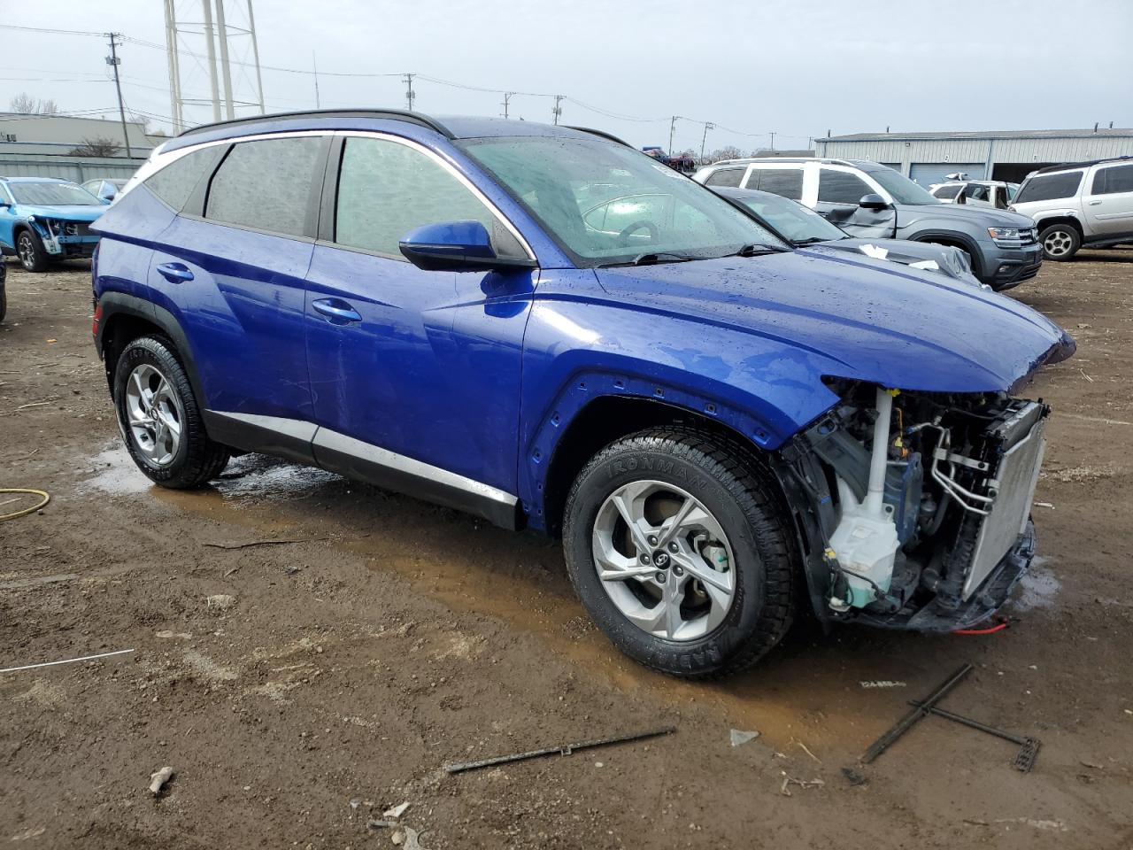 2022 HYUNDAI TUCSON SEL VIN:5NMJBCAE0NH020458