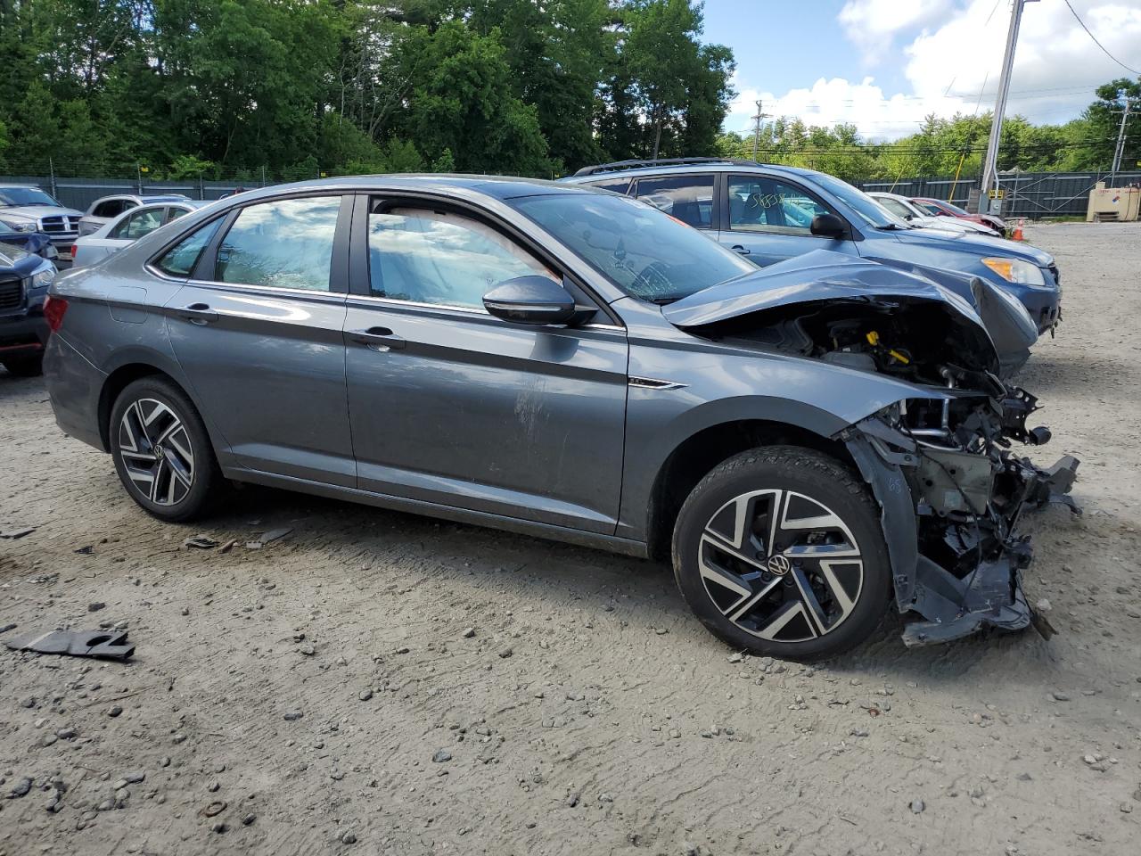 2022 VOLKSWAGEN JETTA SEL VIN:3VWGM7BU4NM031135