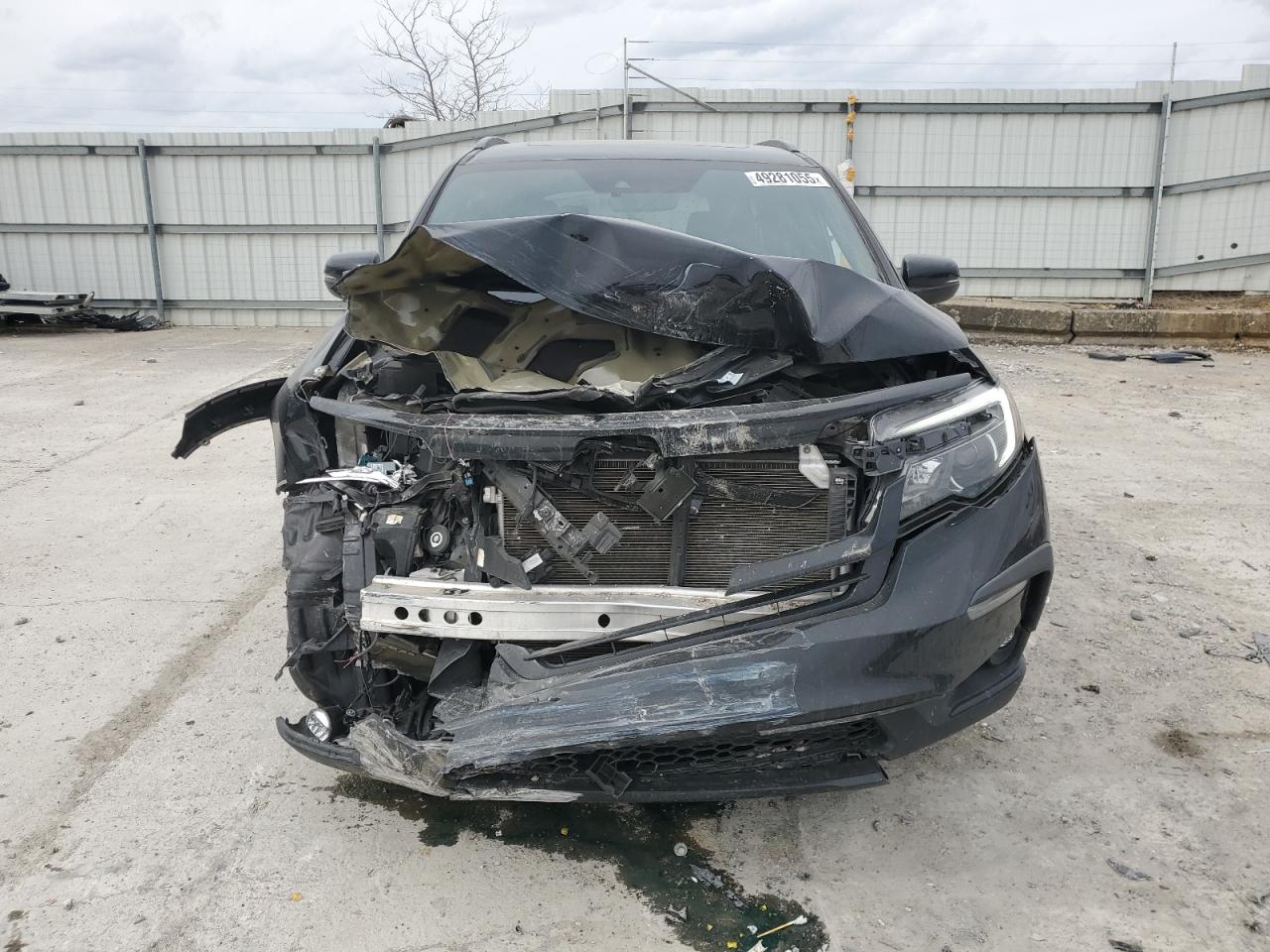 2022 HONDA PILOT TRAILSPORT VIN:5FNYF6H80NB076714