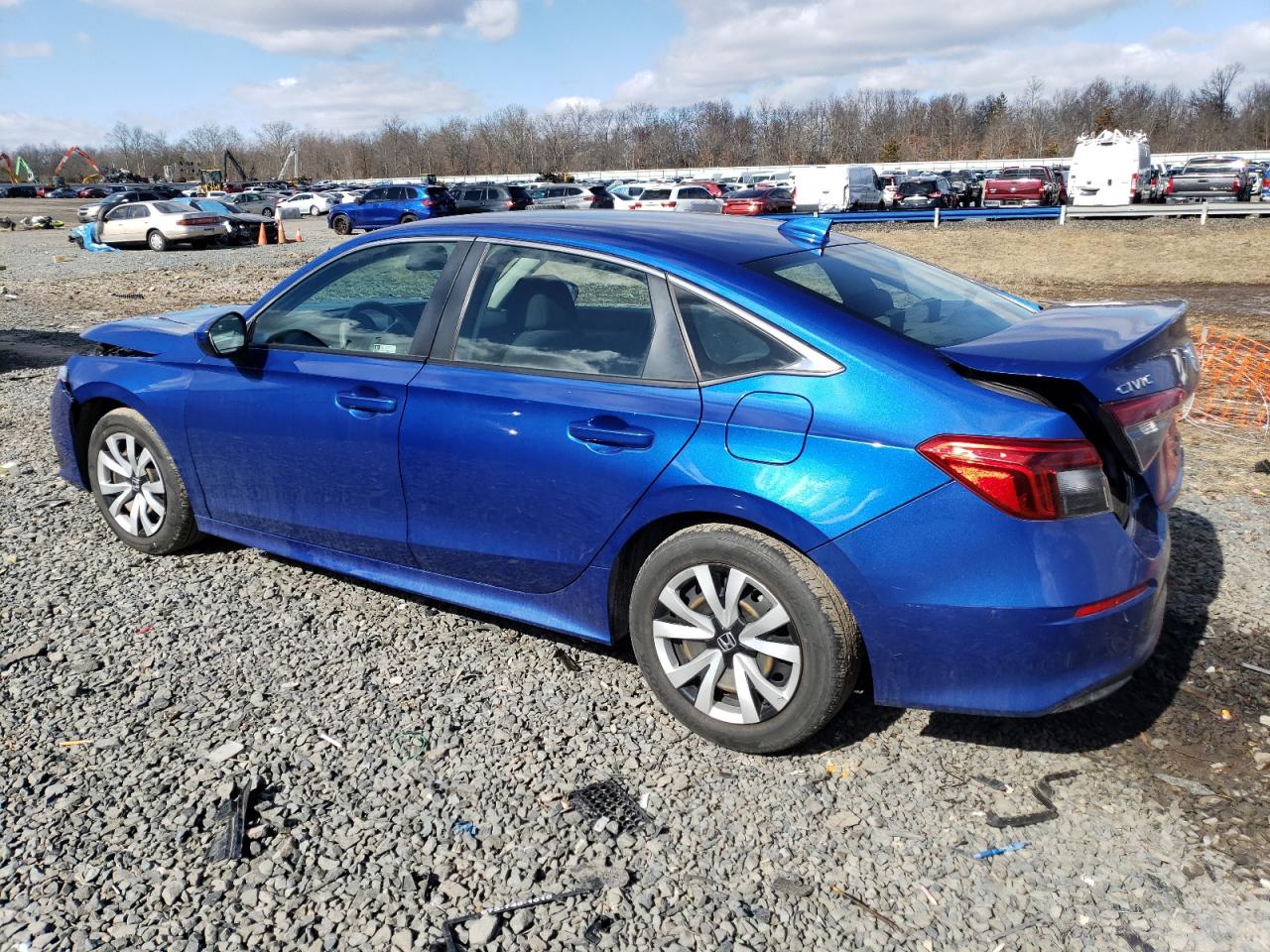 2022 HONDA CIVIC LX VIN:2HGFE2F25NH506413