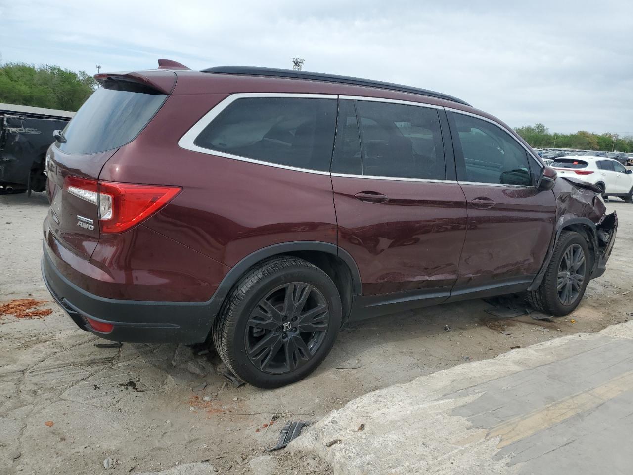 2022 HONDA PILOT SE VIN:5FNYF6H26NB084442