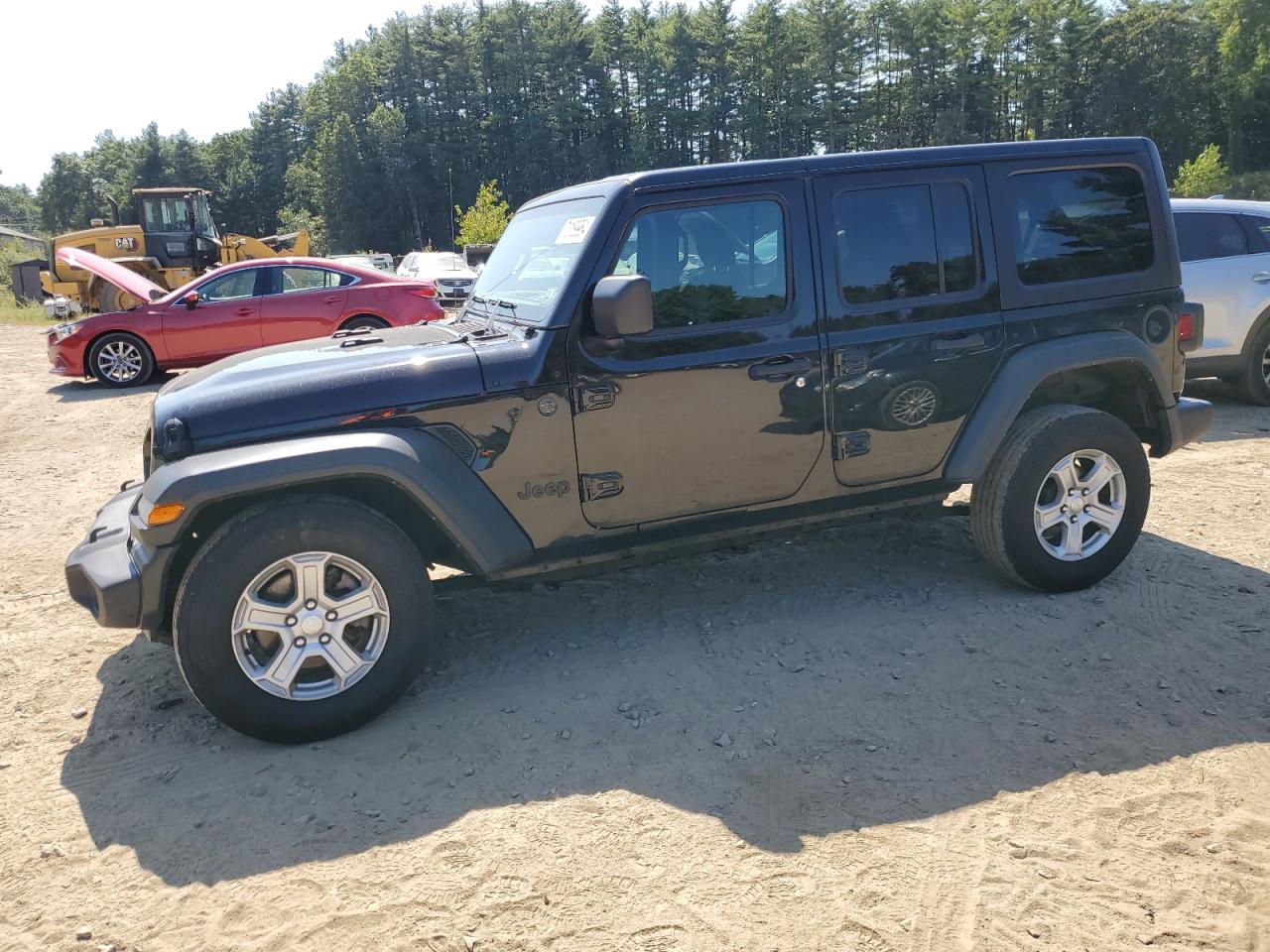 2022 JEEP WRANGLER UNLIMITED SPORT VIN:1C4HJXDG5NW155504