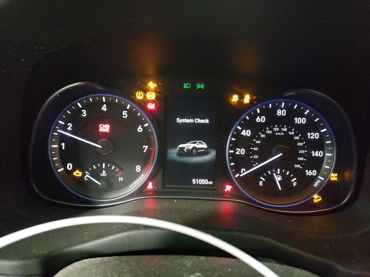2022 HYUNDAI KONA SEL VIN:KM8K6CAB8NU782620