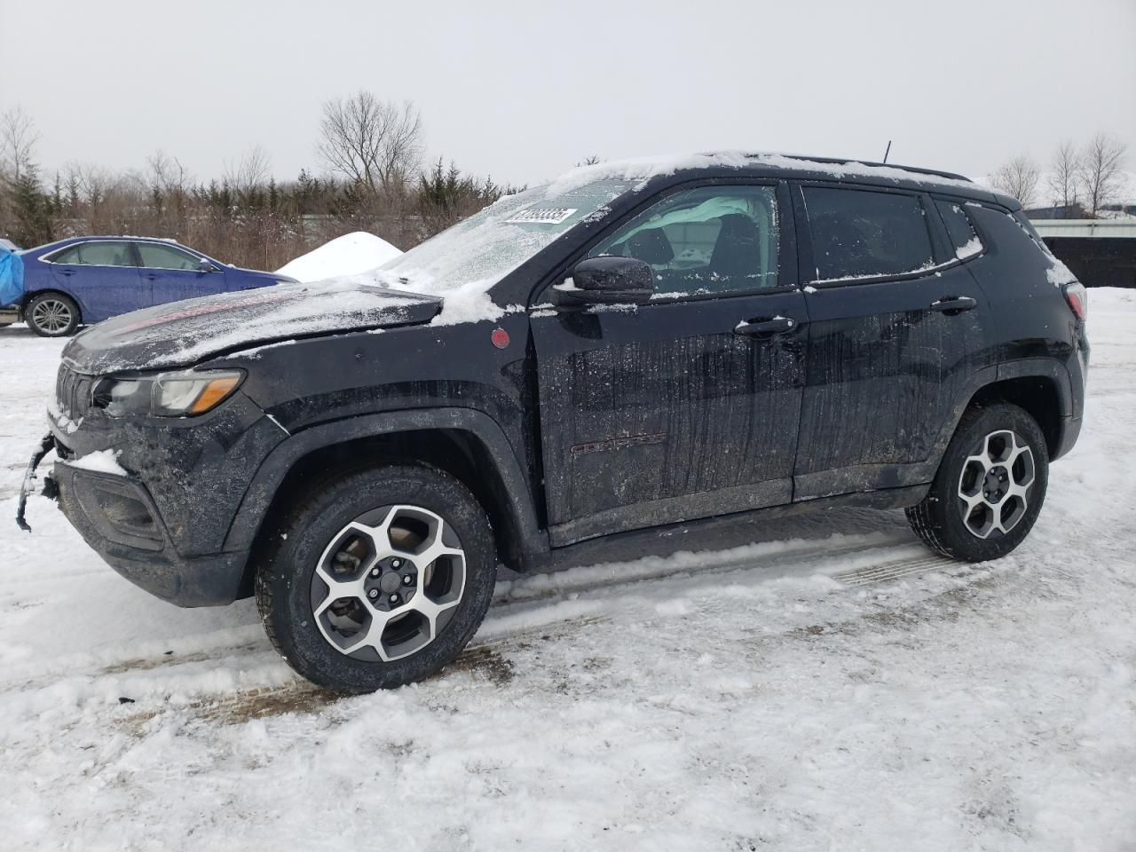 2022 JEEP COMPASS TRAILHAWK VIN:3C4NJDDB0NT233196