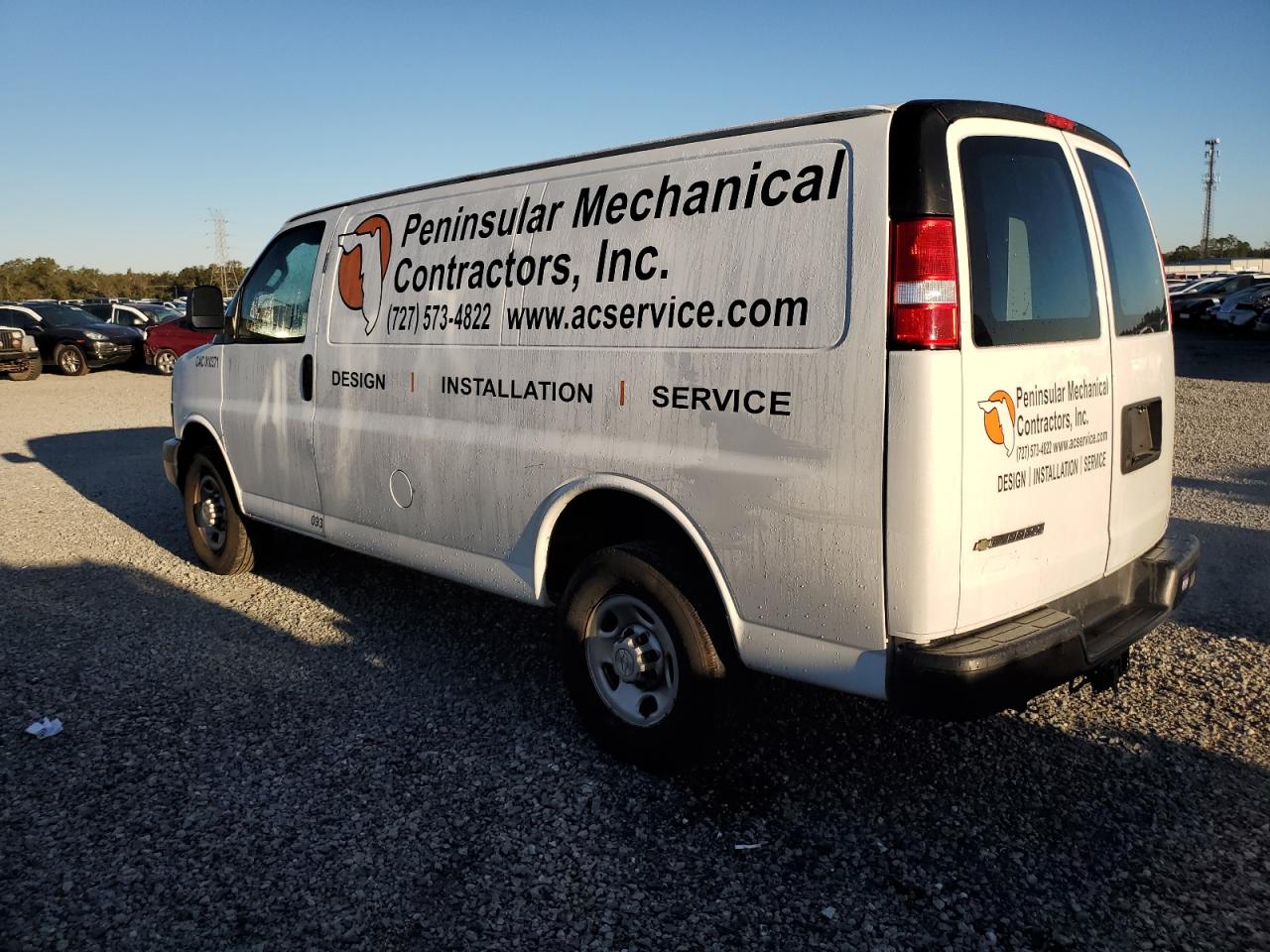 2022 CHEVROLET EXPRESS G2500  VIN:1GCWGAFPXN1200093