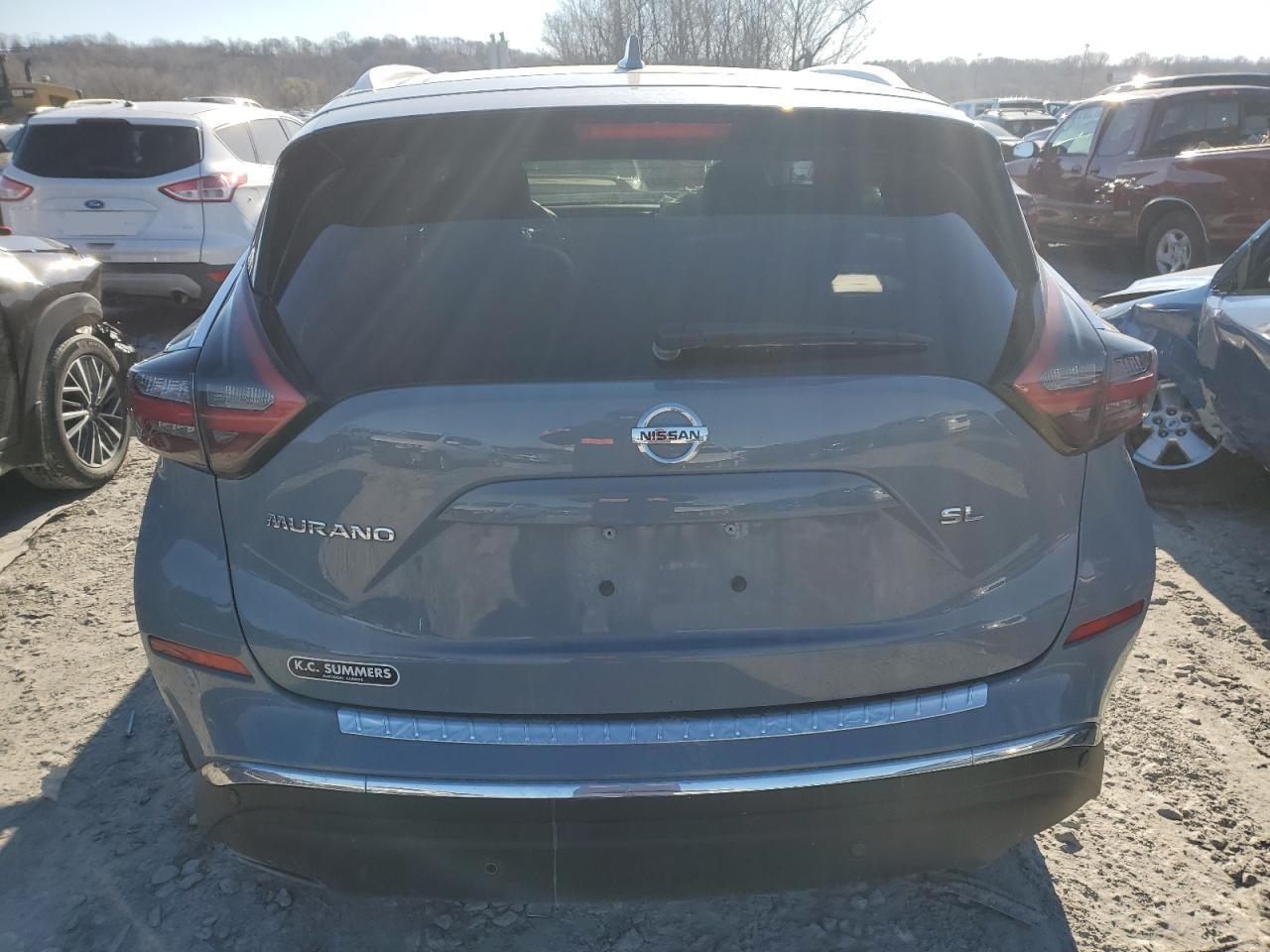2022 NISSAN MURANO SL VIN:5N1AZ2CJ7NC110314