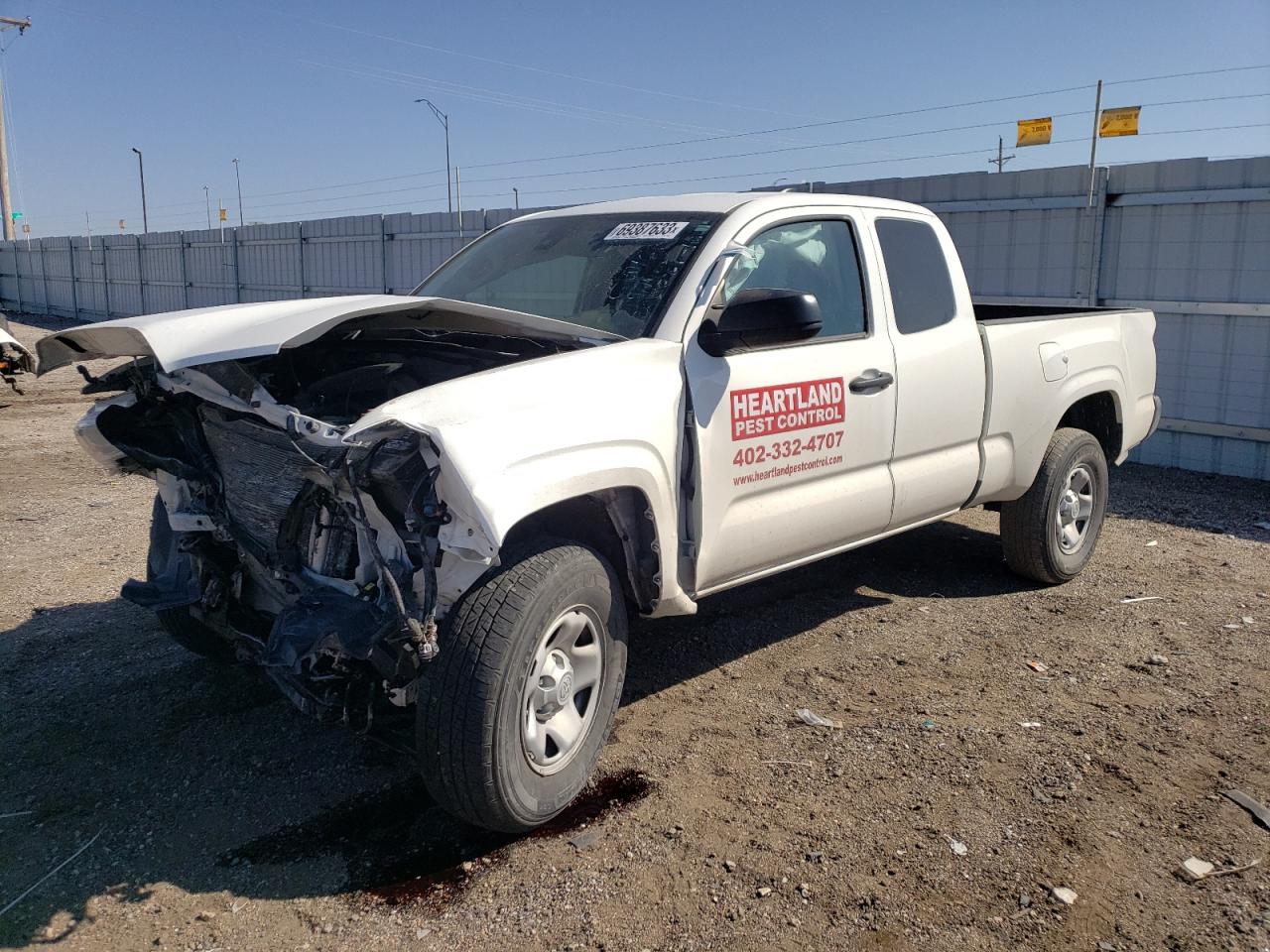 2022 TOYOTA TACOMA ACCESS CAB VIN:3TYRX5GN9NT038093