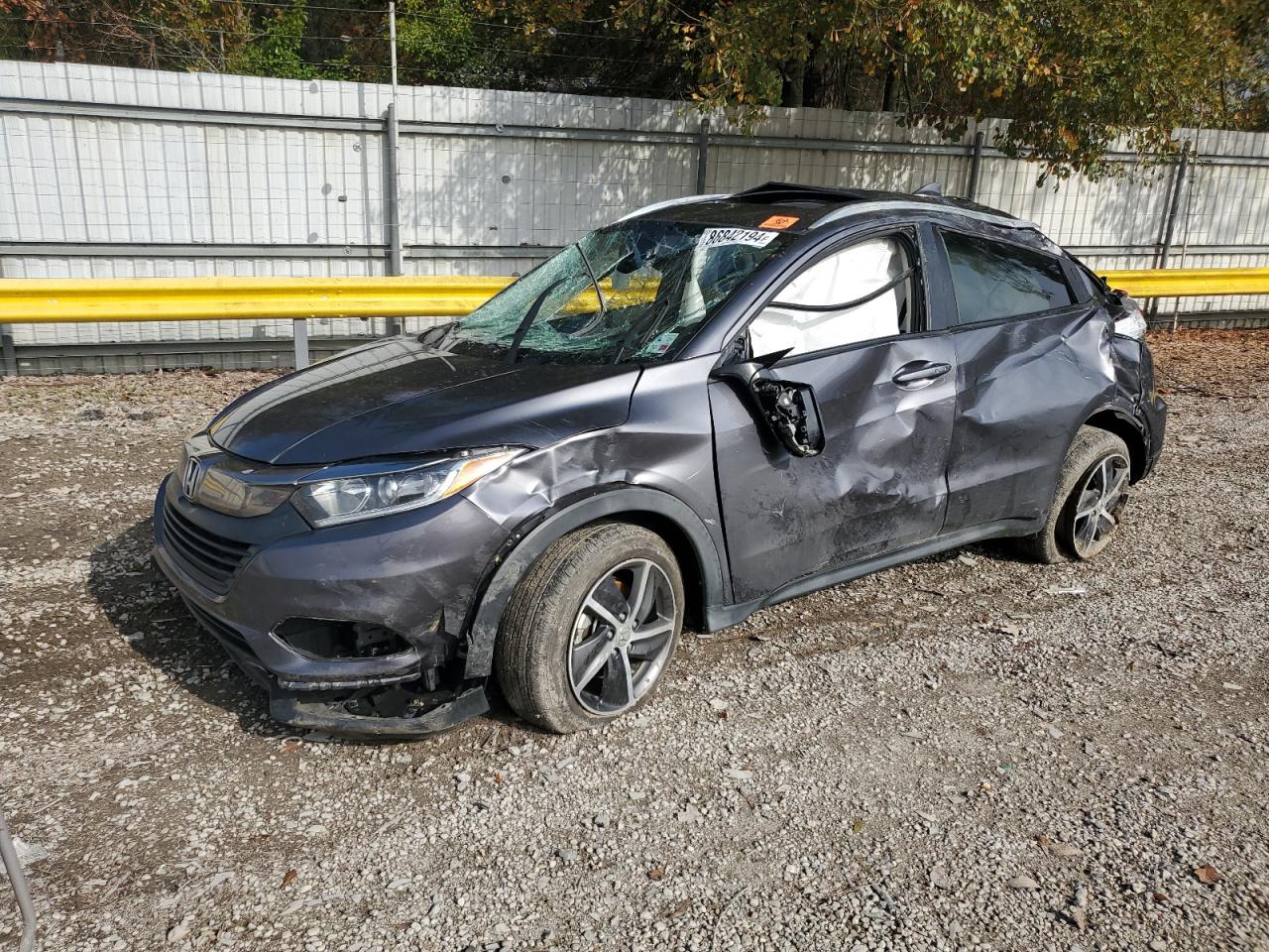 2022 HONDA HR-V EX VIN:3CZRU5H50NM707557