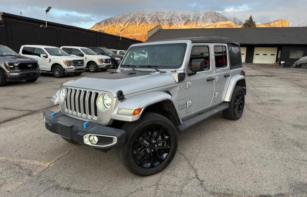 2022 JEEP WRANGLER UNLIMITED SAHARA 4XE VIN:1C4JJXP60NW172988