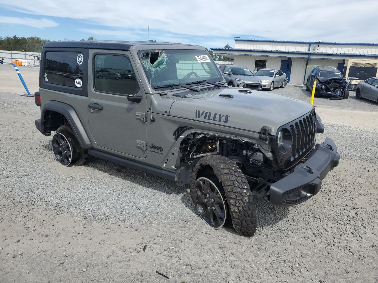 2022 JEEP WRANGLER SPORT VIN:1C4GJXAG3NW237912