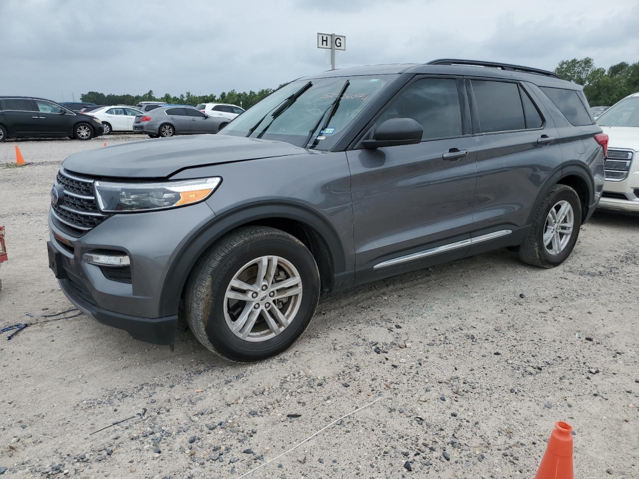 2022 FORD EXPLORER XLT VIN:1FMSK7DHXNGA51074