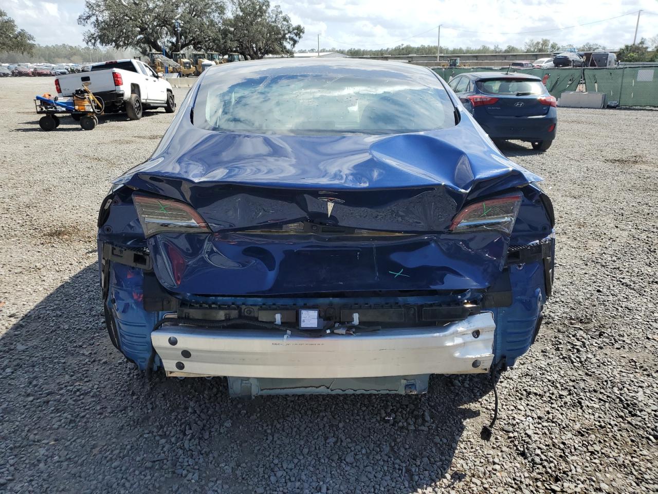 2022 TESLA MODEL 3  VIN:5YJ3E1EA7NF102409