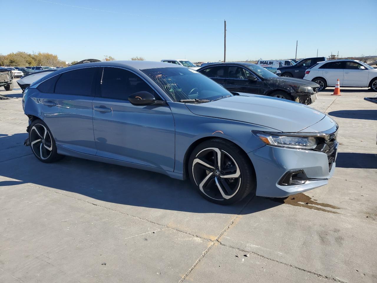 2022 HONDA ACCORD SPORT VIN:1HGCV1F35NA044214