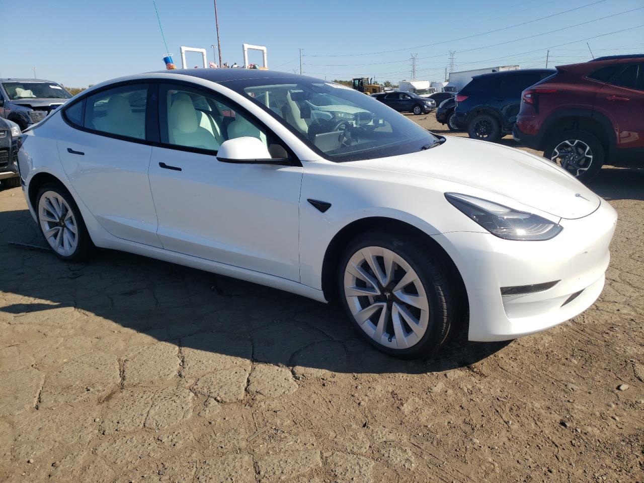 2023 TESLA MODEL 3  VIN:5YJ3E1EA7PF414619