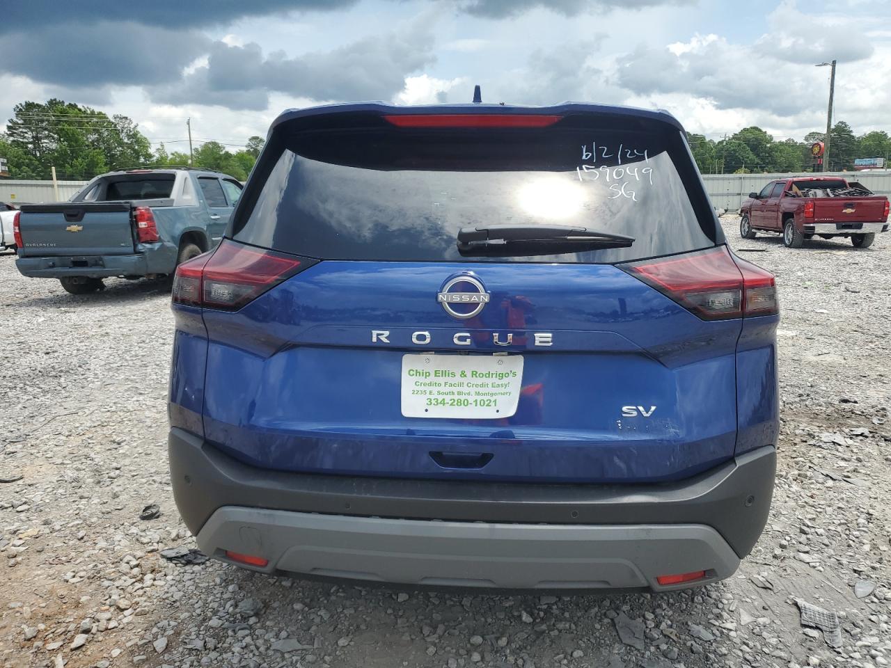 2023 NISSAN ROGUE SV VIN:5N1BT3BAXPC922108