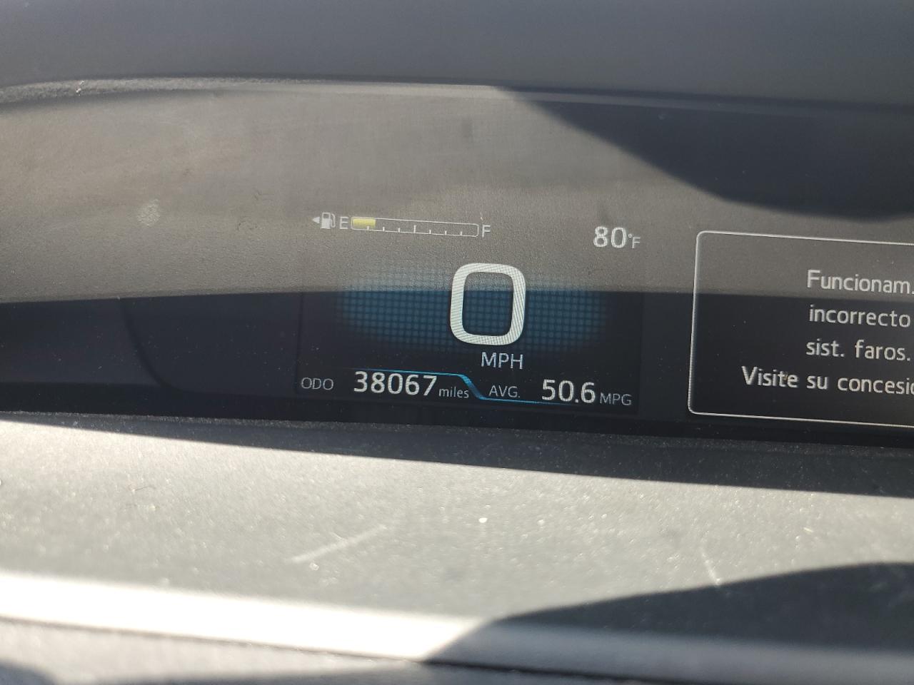 2022 TOYOTA PRIUS NIGHT SHADE VIN:JTDKAMFU6N3183384