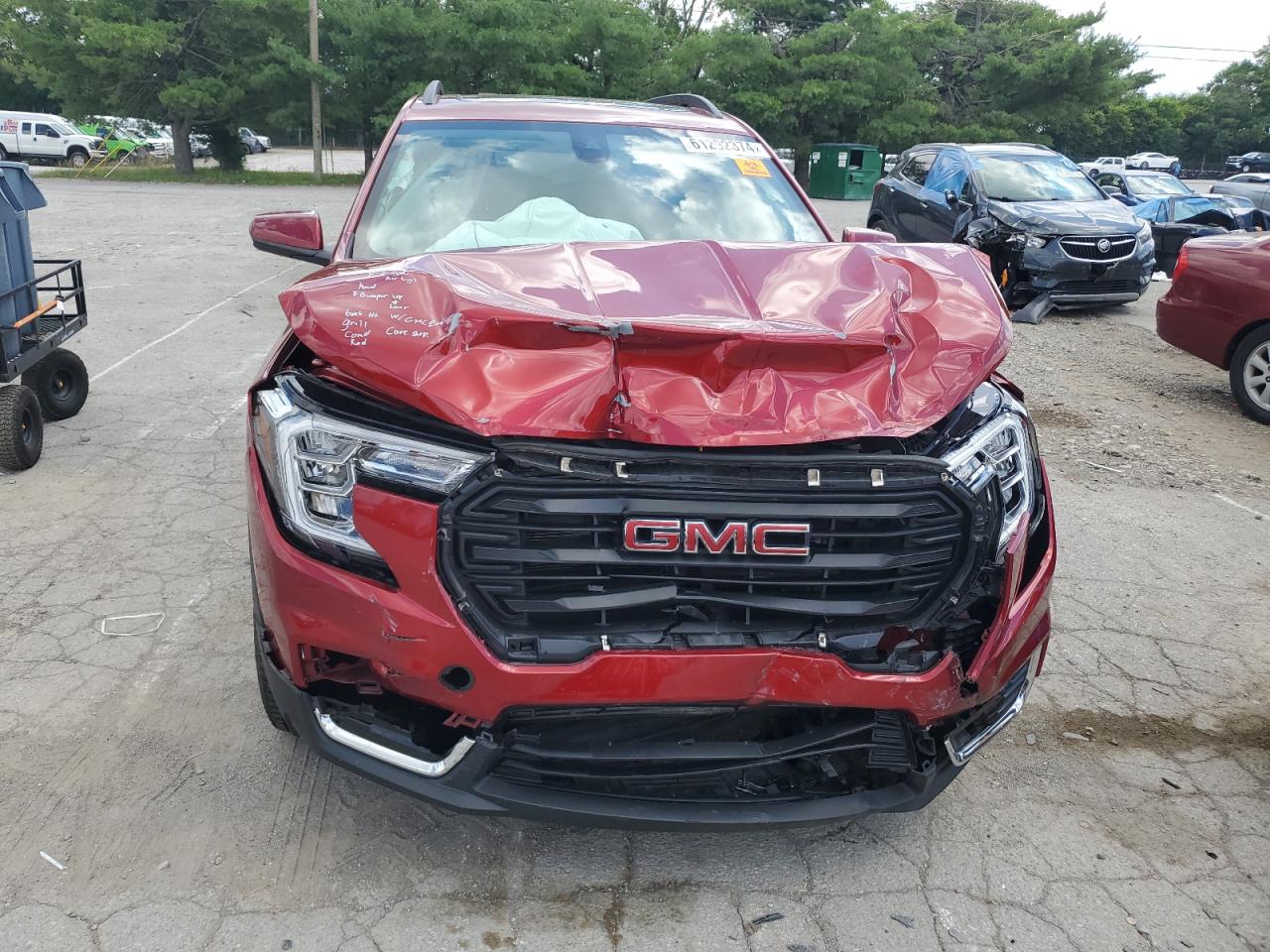 2022 GMC TERRAIN SLE VIN:3GKALTEV3NL120911