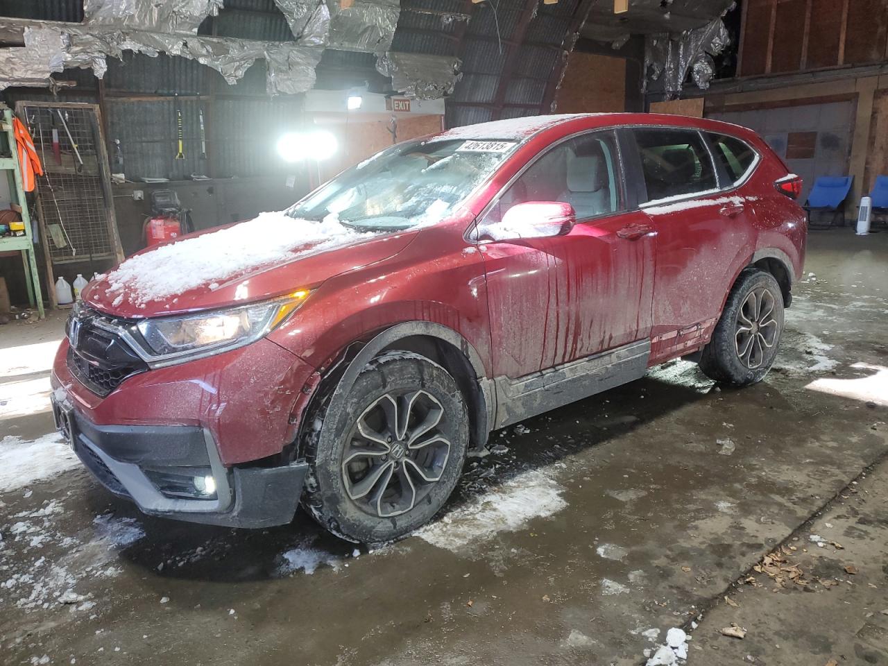 2022 HONDA CR-V EX VIN:2HKRW2H54NH660103