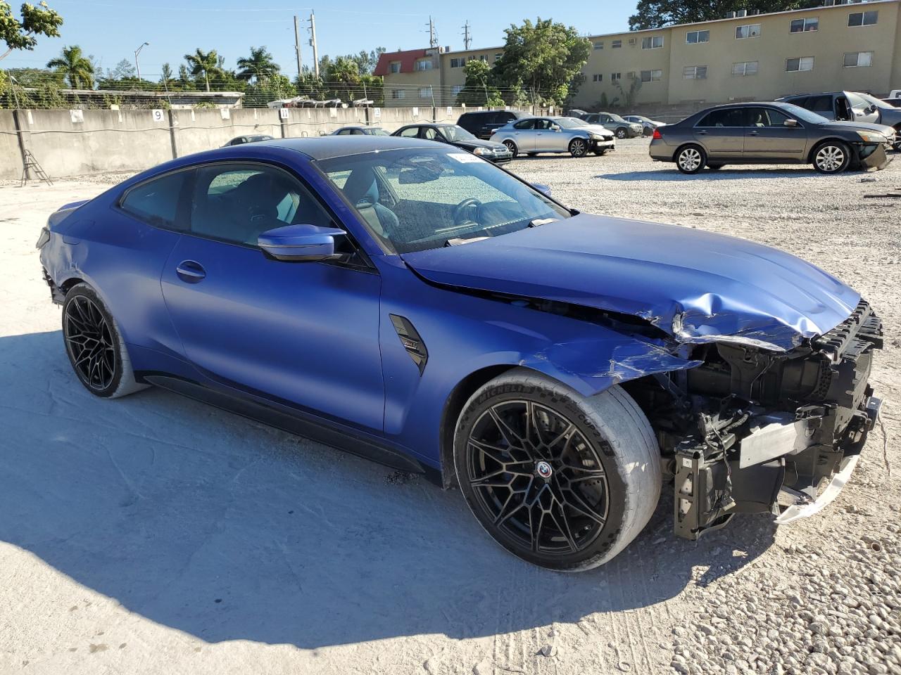 2022 BMW M4 COMPETITION VIN:WBS43AZ0XNCK70739