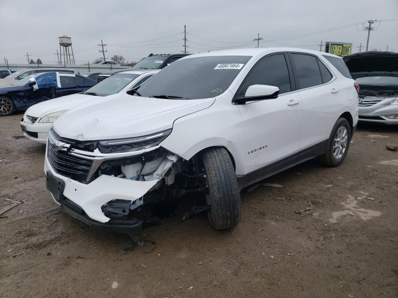 2022 CHEVROLET EQUINOX LT VIN:3GNAXKEV1NL204873