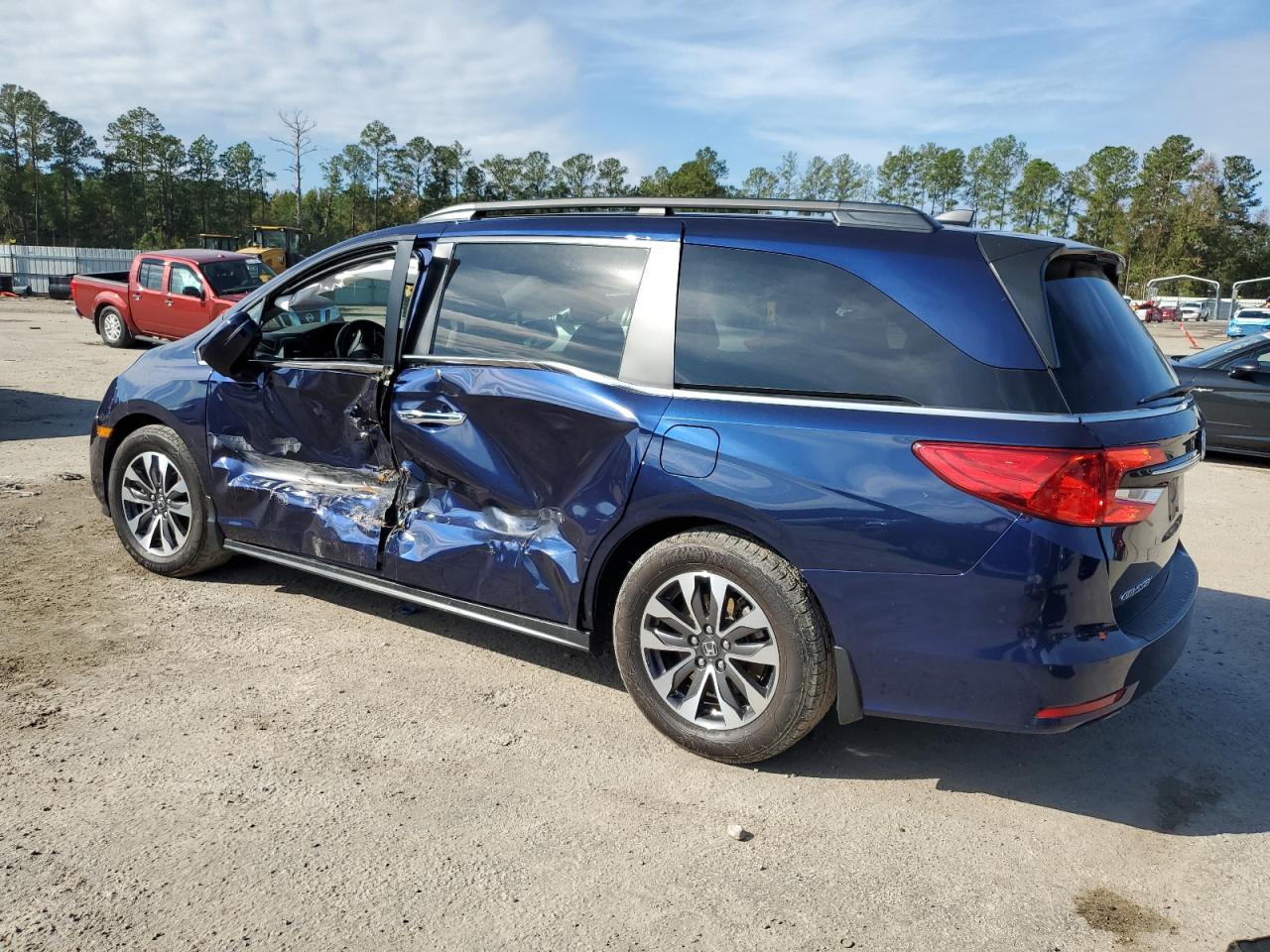 2022 HONDA ODYSSEY EXL VIN:5FNRL6H7XNB007887