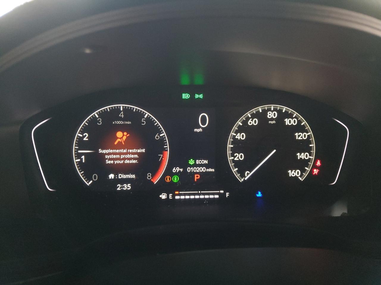2024 HONDA CIVIC SPORT VIN:2HGFE2F52RH586110