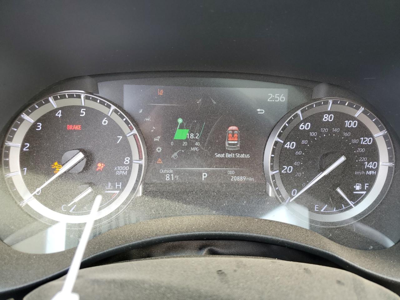 2022 TOYOTA HIGHLANDER XLE VIN:5TDHZRBH7NS255023