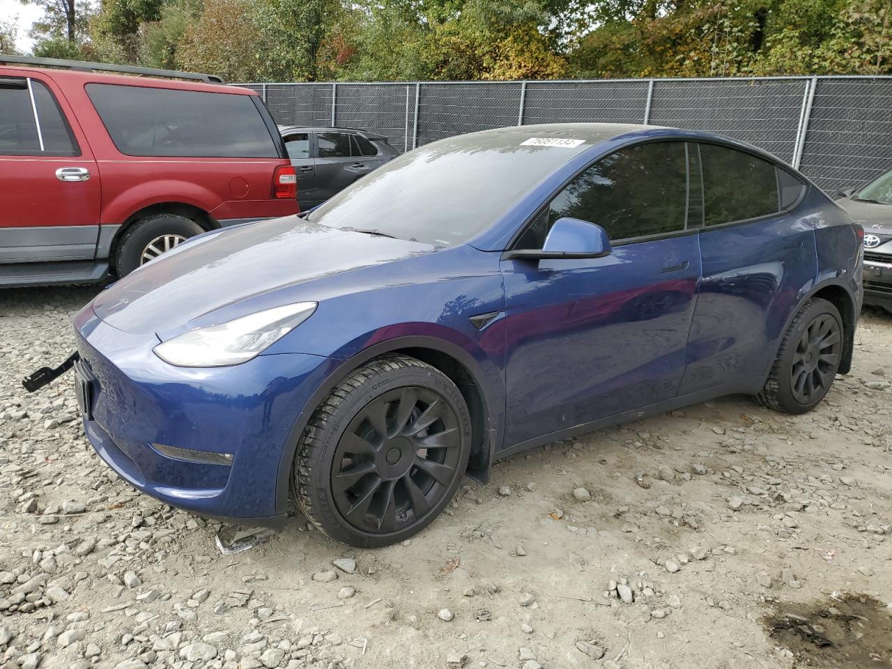 2022 TESLA MODEL Y  VIN:7SAYGDEE1NF480653