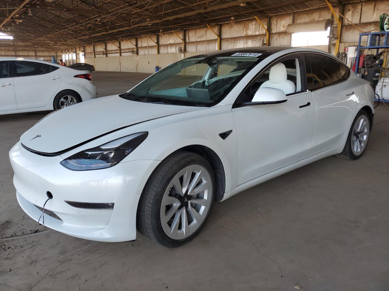 2022 TESLA MODEL 3  VIN:5YJ3E1EB5NF352692