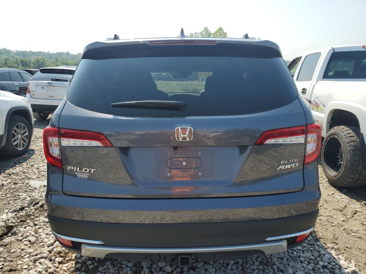 2022 HONDA PILOT ELITE VIN:5FNYF6H00NB011758