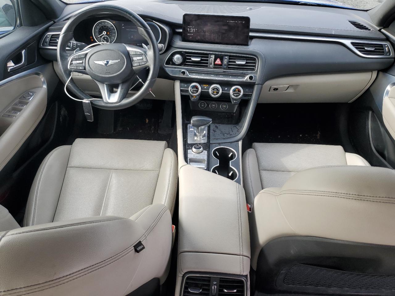 2022 GENESIS G70 BASE VIN:KMTG34TA9NU095855