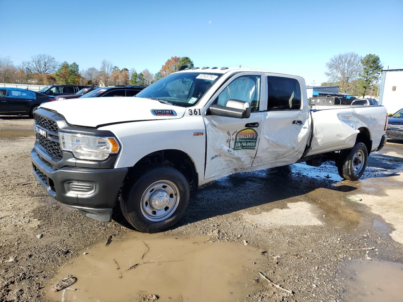 2022 RAM 2500 TRADESMAN VIN:3C6UR4HJ0NG400193