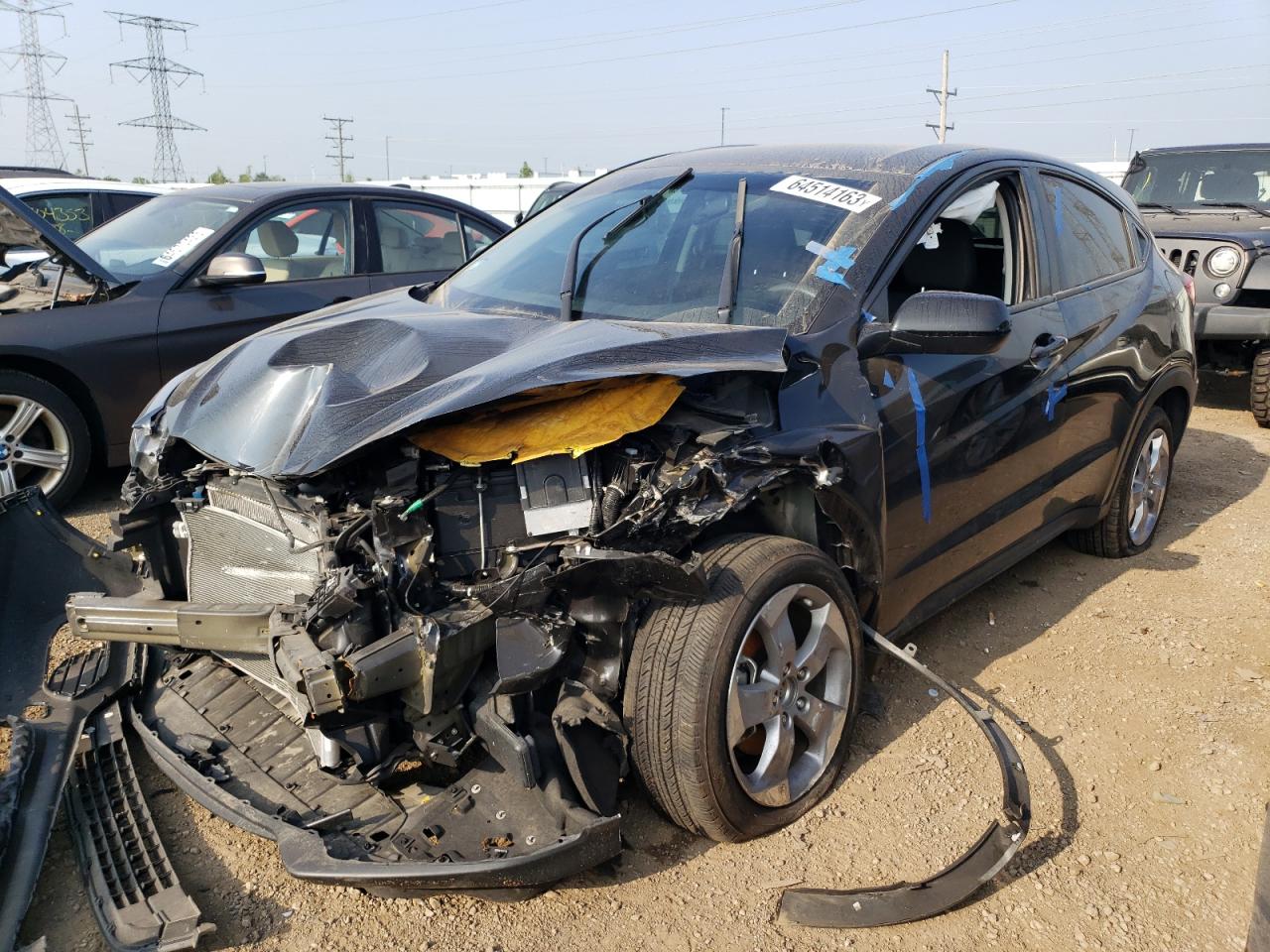 2022 HONDA HR-V LX VIN:3CZRU6H35NM740977
