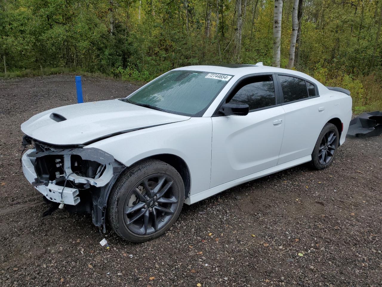 2022 DODGE CHARGER GT VIN:2C3CDXMGXNH162758