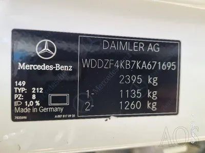 2019 Mercedes-Benz E 300 VIN: