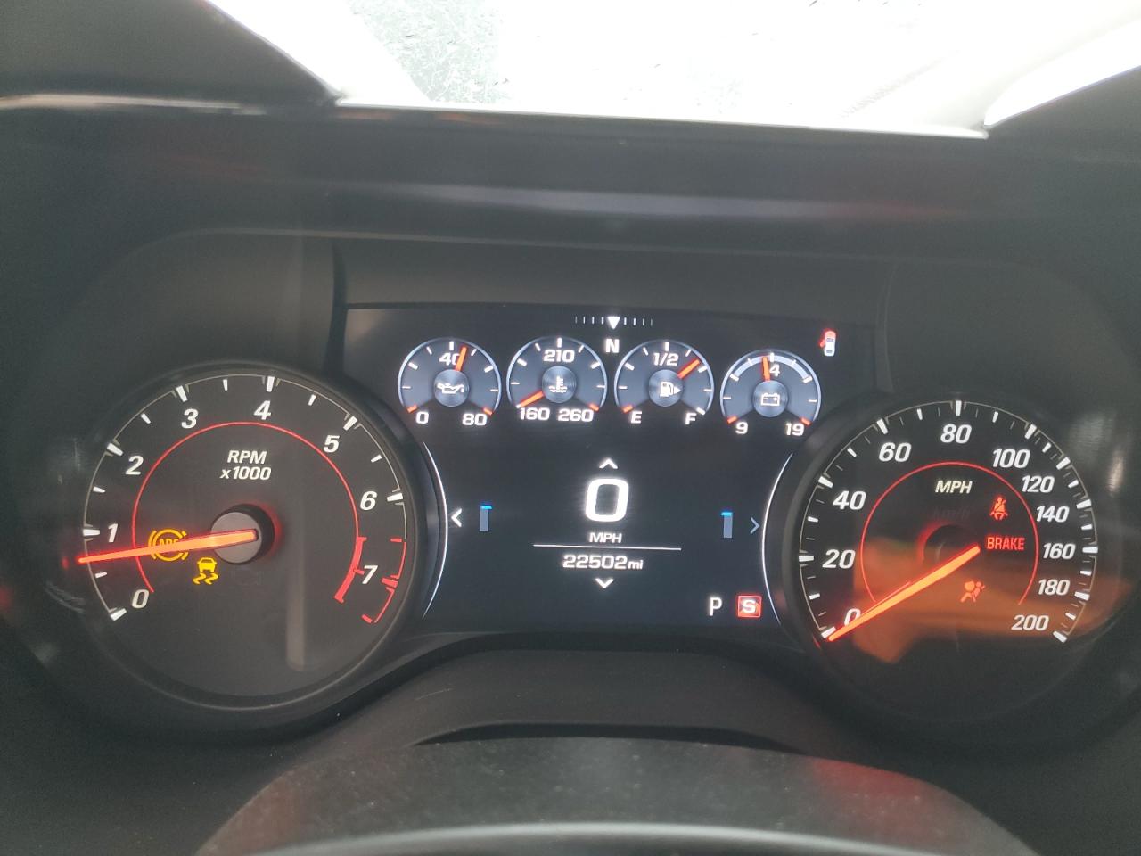 2022 CHEVROLET CAMARO SS VIN:1G1FH1R72N0108063