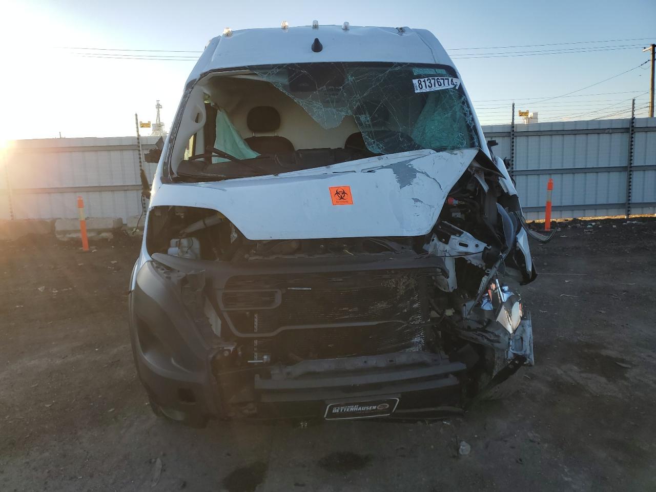 2023 RAM PROMASTER 2500 2500 HIGH VIN:3C6LRVDG5PE505130