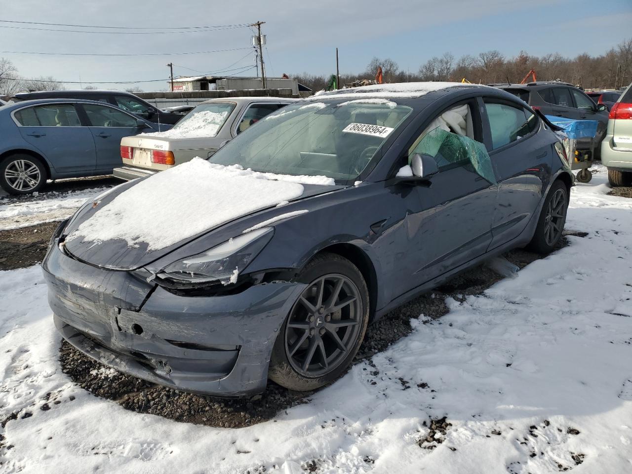 2022 TESLA MODEL 3  VIN:5YJ3E1EB0NF161388