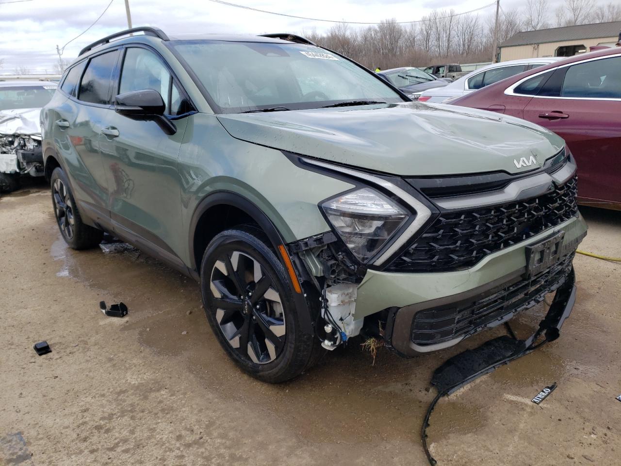 2023 KIA SPORTAGE X LINE VIN:5XYK6CAF0PG017834