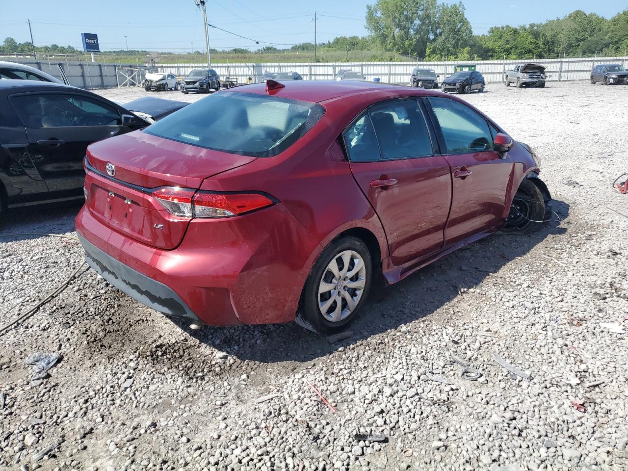 2023 TOYOTA COROLLA LE VIN:5YFB4MDE9PP032536