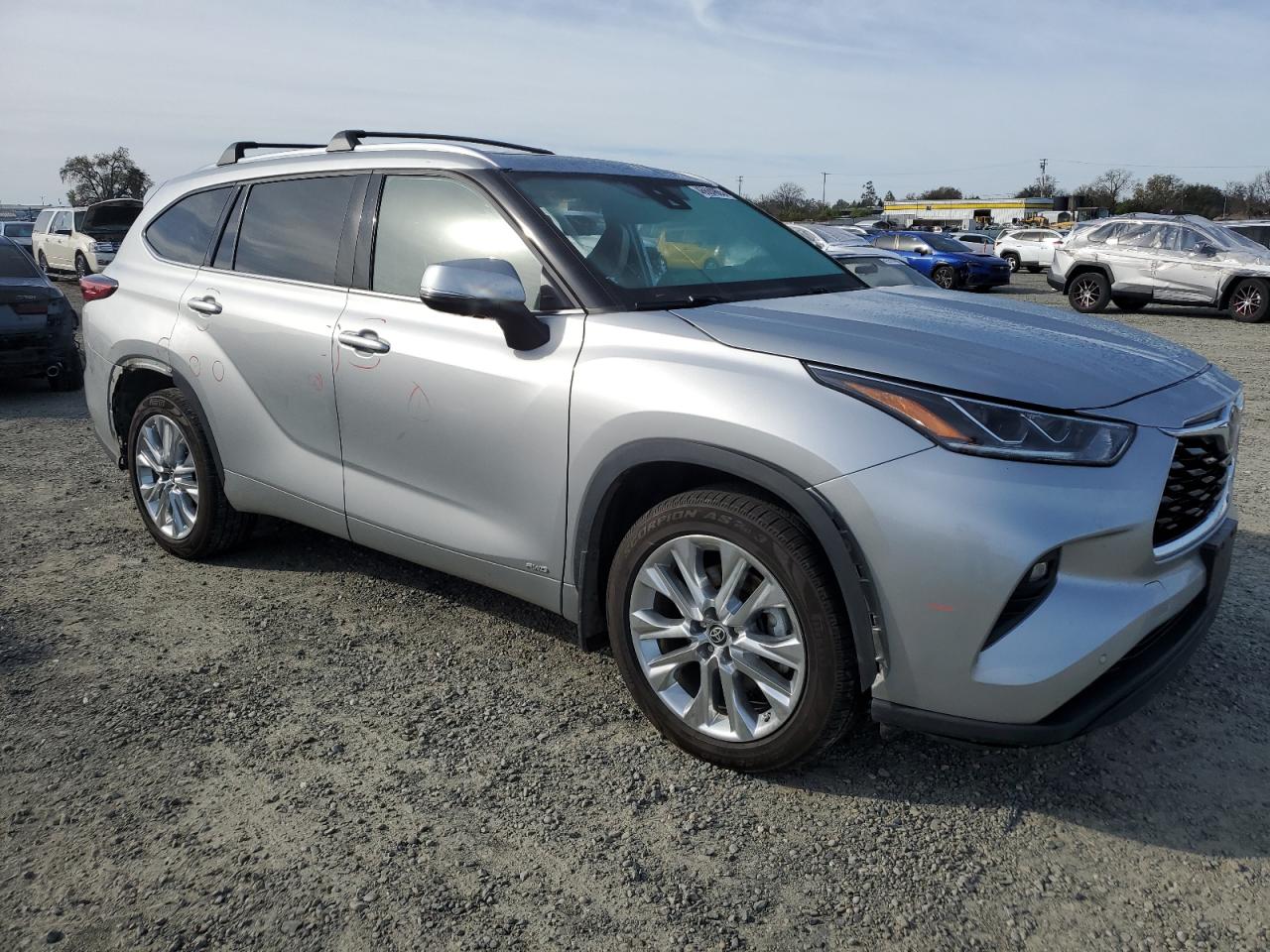 2022 TOYOTA HIGHLANDER HYBRID LIMITED VIN:5TDXBRCH8NS543728