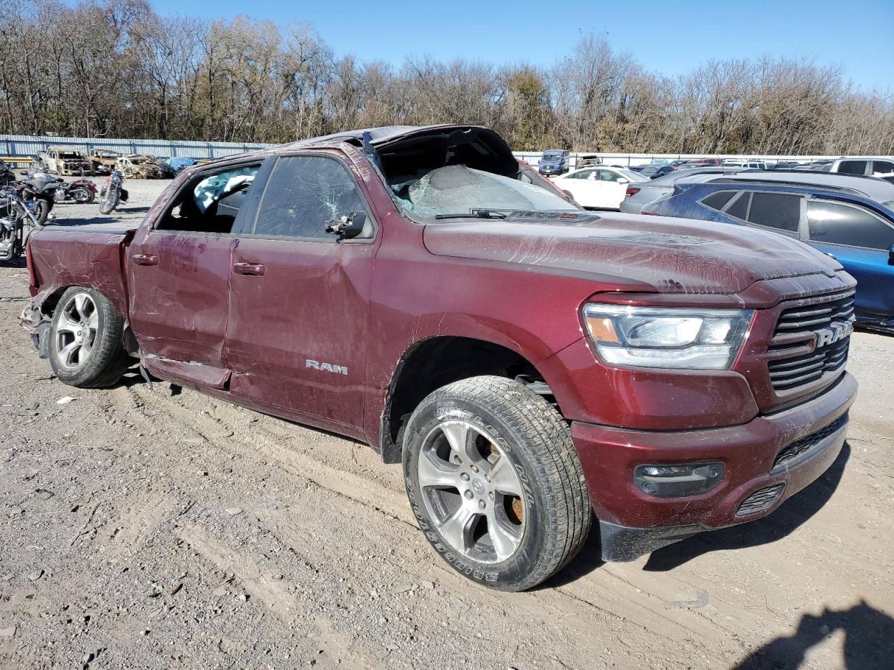 2023 RAM 1500 LARAMIE VIN:1C6SRFJM4PN549434
