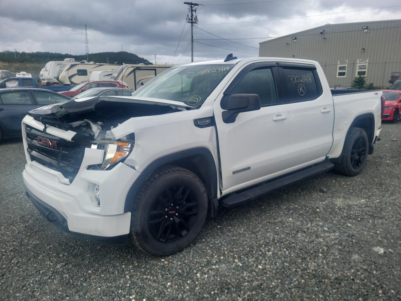 2022 GMC SIERRA LIMITED K1500 ELEVATION VIN:3GTU9CED8NG127960