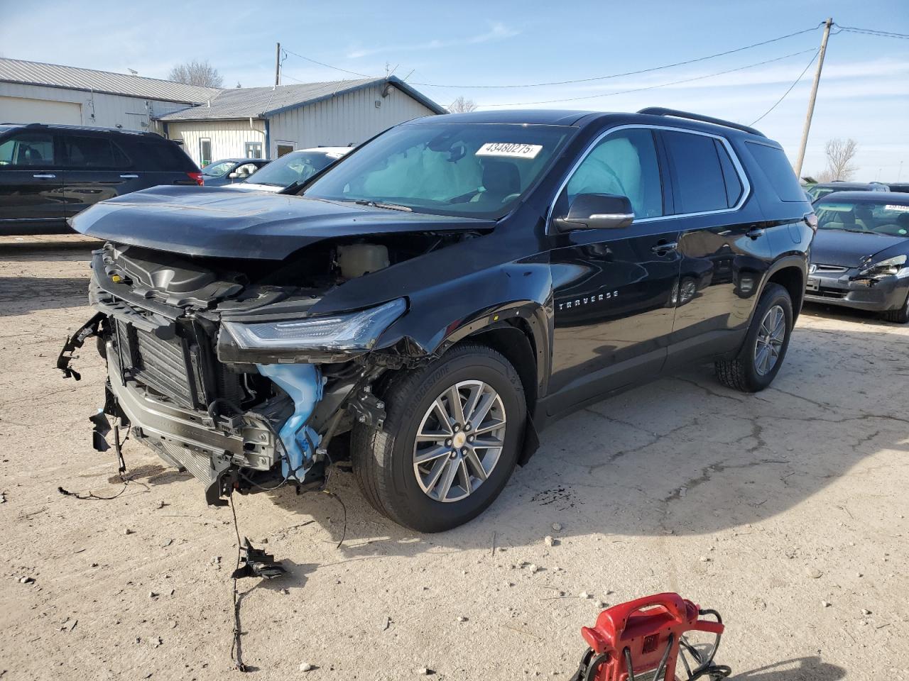 2022 CHEVROLET TRAVERSE LT VIN:1GNEVHKW0NJ149492