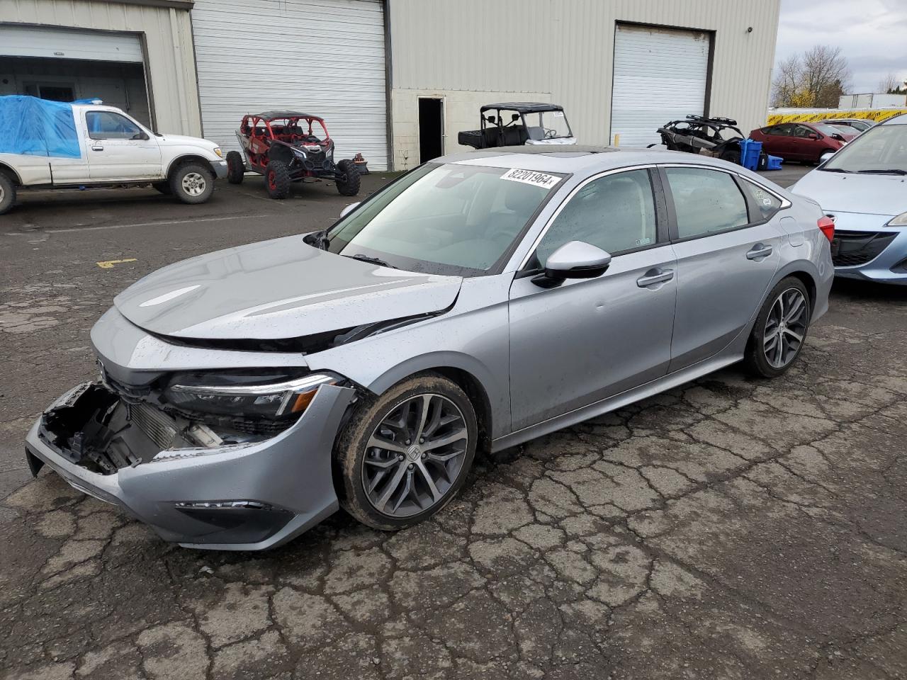 2022 HONDA CIVIC TOURING VIN:2HGFE1F94NH300054