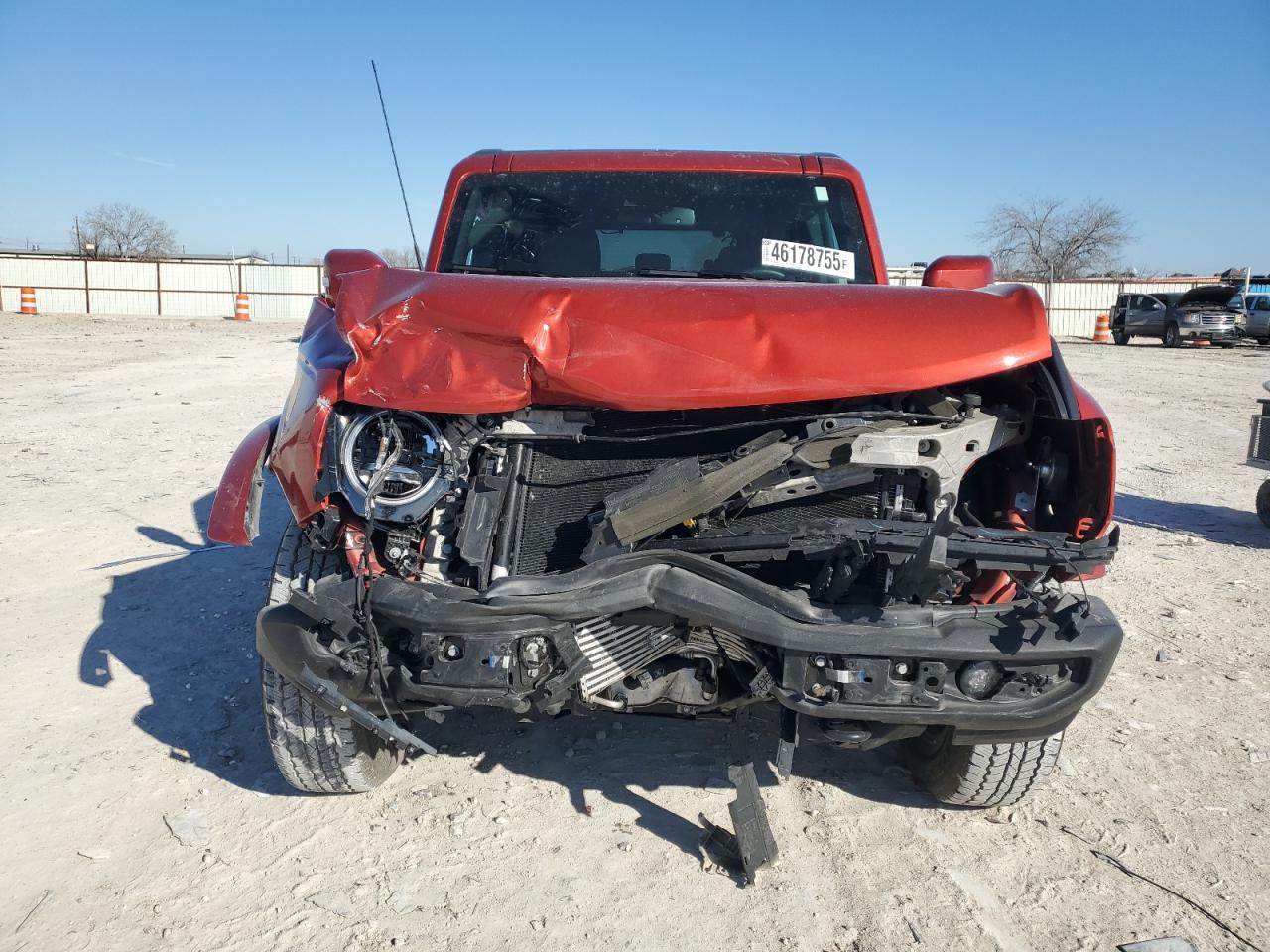 2023 FORD BRONCO BASE VIN:1FMEE5BP2PLB61761