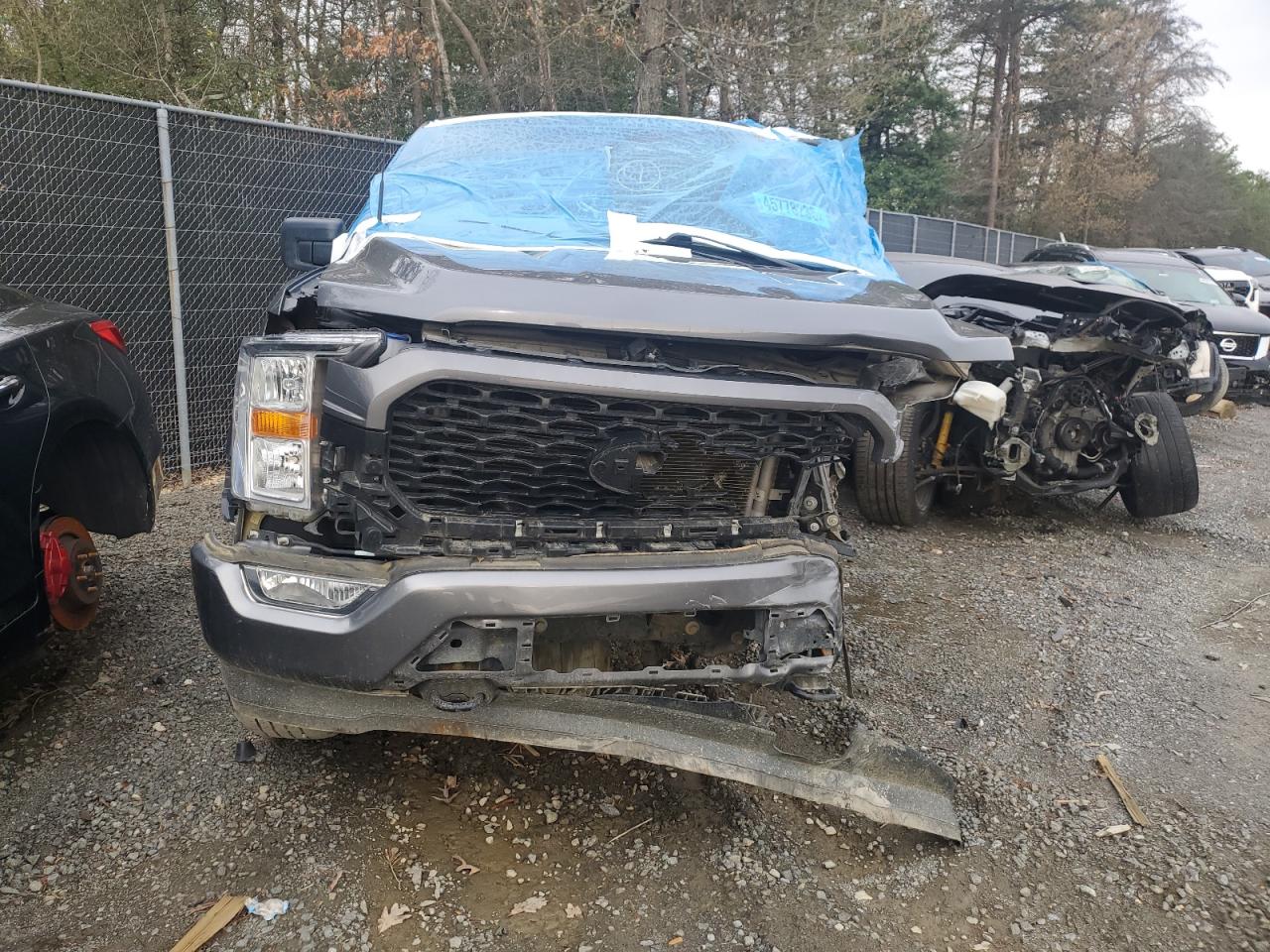 2022 FORD F150 SUPERCREW VIN:1FTFW1E58NFB96650