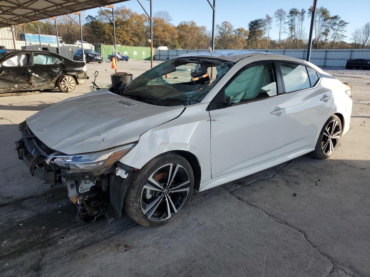 2022 NISSAN SENTRA SR VIN:3N1AB8DV9NY317956