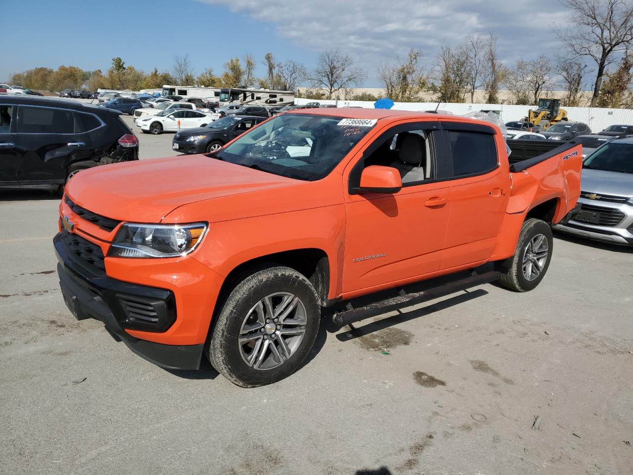 2022 CHEVROLET COLORADO  VIN:1GCGTBEN8N1117221