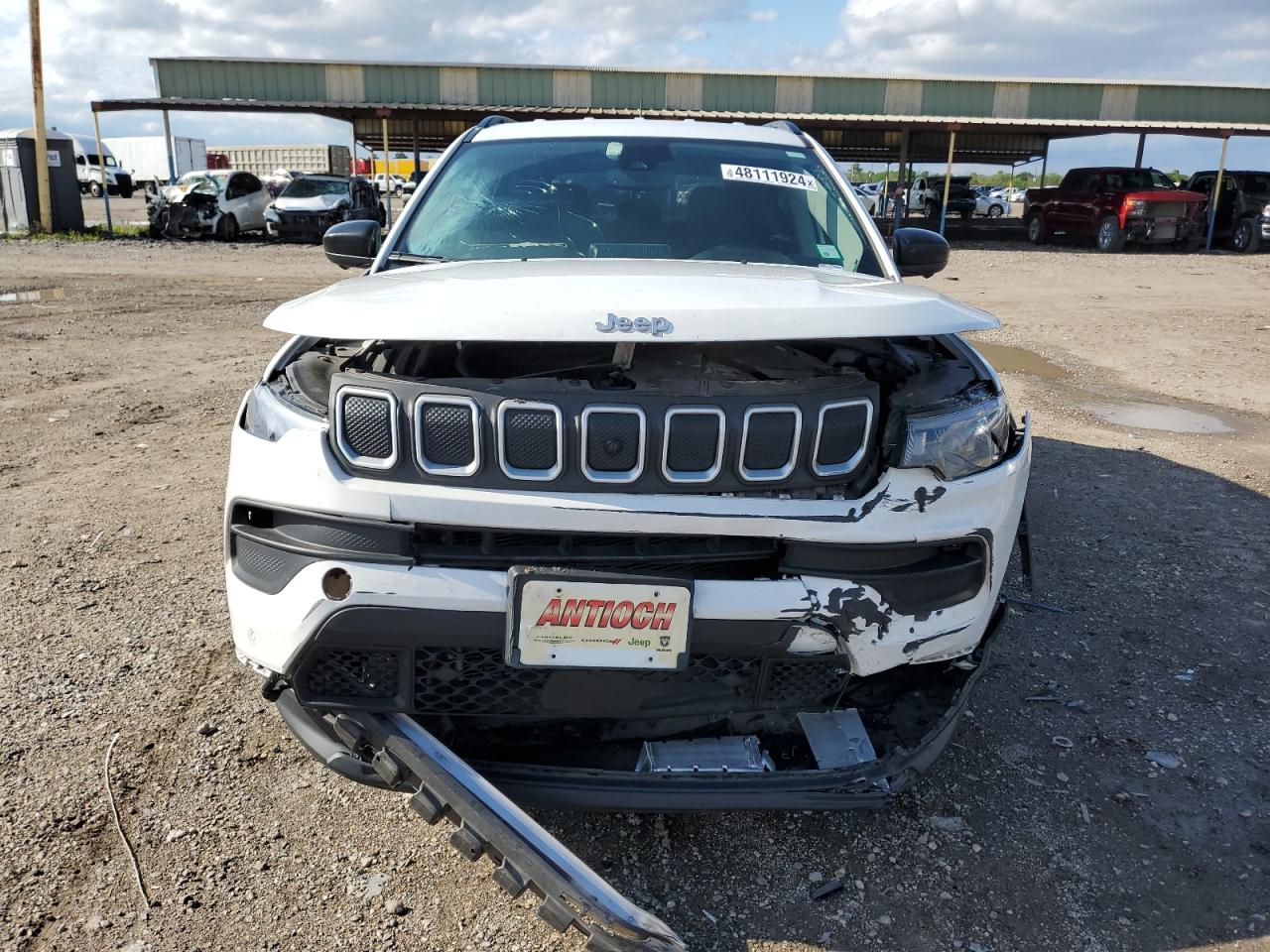 2022 JEEP COMPASS LATITUDE VIN:3C4NJCBB2NT139625